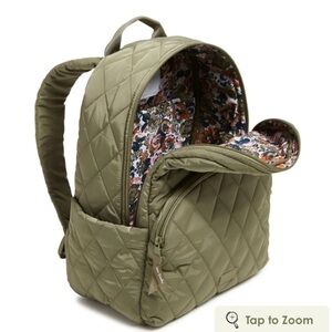 VERA BRADLEY OUT ESSENTIAL BACKPACK IN ULTRALIGHT SAGE NEW